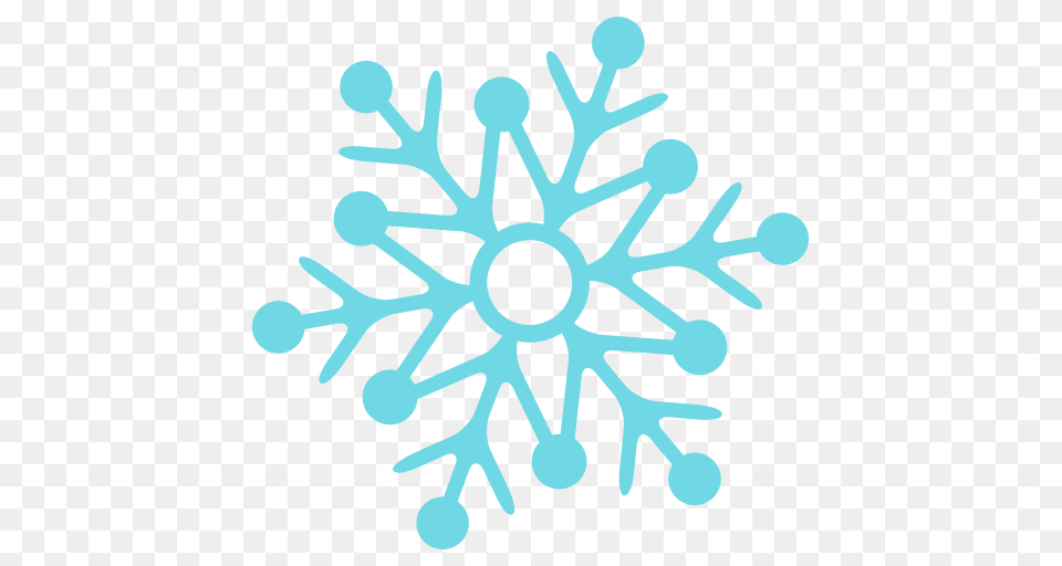 Snow Icon Myiconfinder, Turquoise Free Png Download