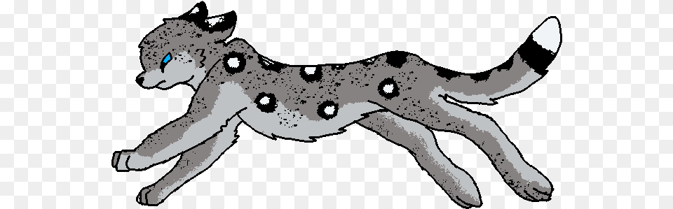 Snow Leopard Running Animation, Animal, Canine, Dog, Mammal Free Transparent Png