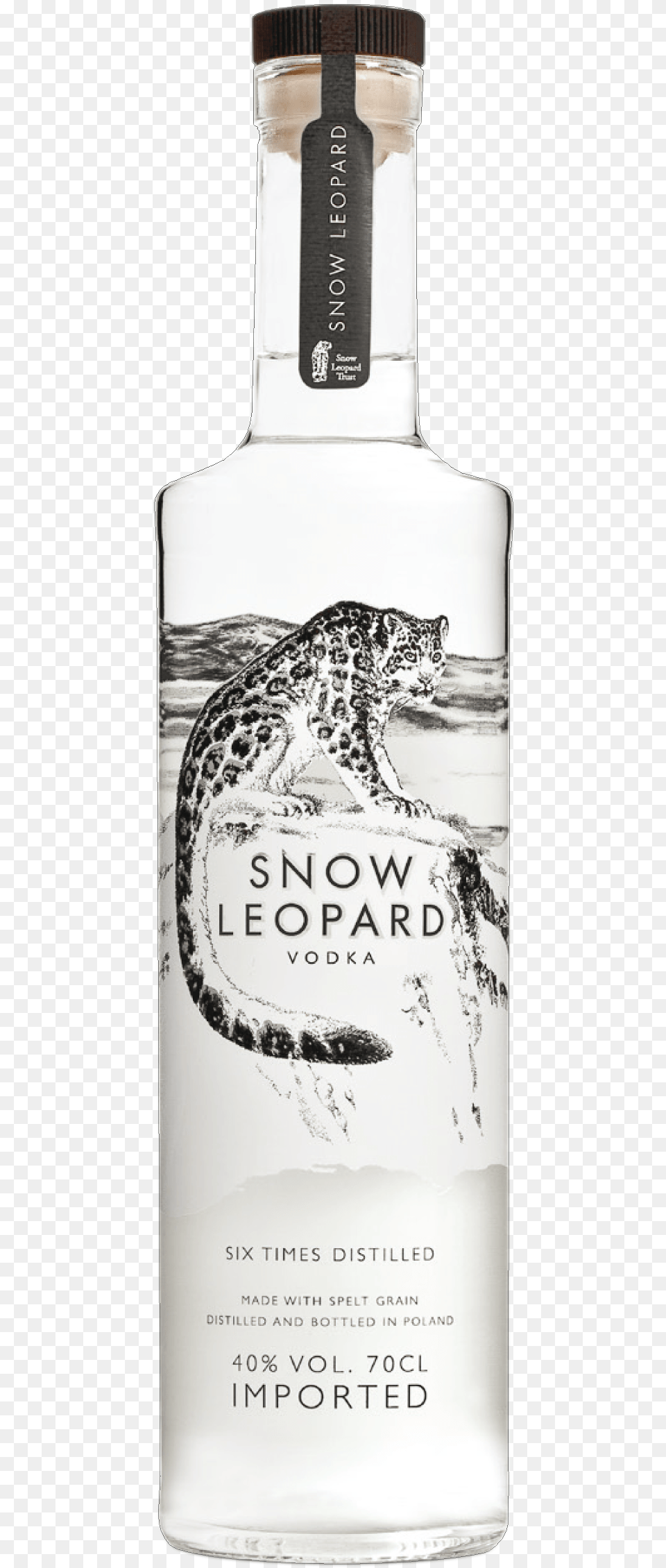 Snow Leopard Vodka, Alcohol, Beverage, Gin, Liquor Png