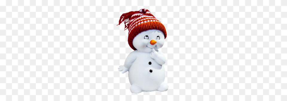 Snow Man Cap, Clothing, Hat, Nature Free Png Download