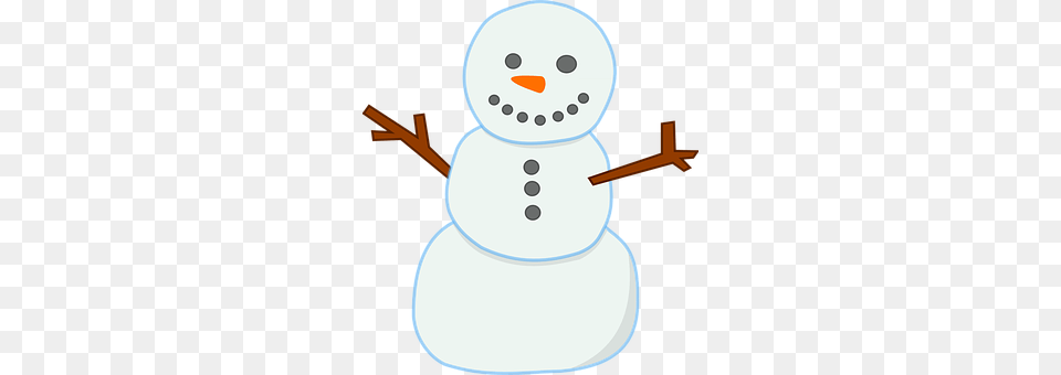 Snow Man Nature, Outdoors, Snowman, Winter Png