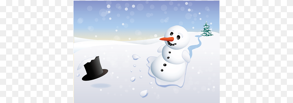 Snow Man Nature, Outdoors, Winter, Snowman Png Image