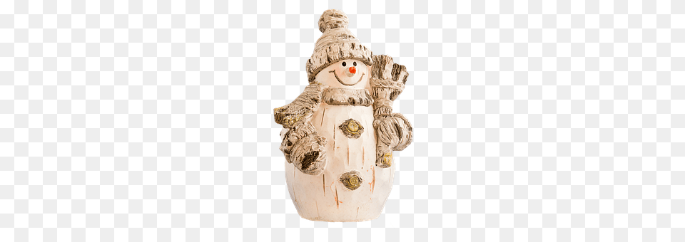 Snow Man Figurine, Nature, Outdoors, Snowman Free Transparent Png