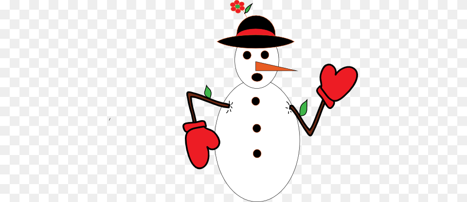 Snow Man Clipart, Nature, Outdoors, Winter, Snowman Free Transparent Png