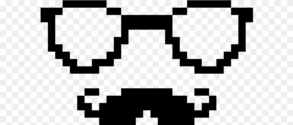 Snow Man Pixel, Gray Free Transparent Png