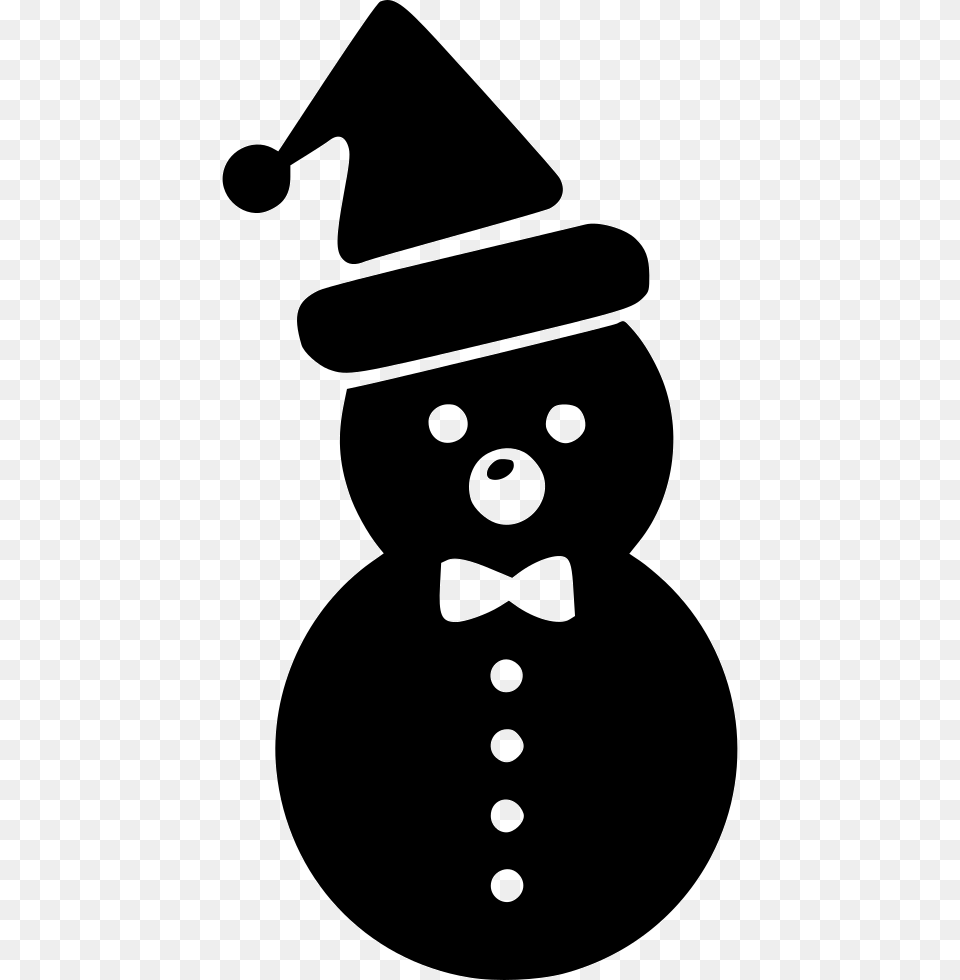 Snow Man Snowman Svg, Accessories, Formal Wear, Tie, Stencil Png