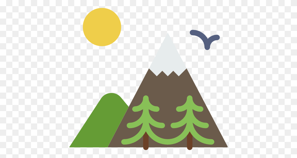 Snow Mountain Altitude Landscape Nature Mountains Icon, Clothing, Hat, Animal, Bird Png