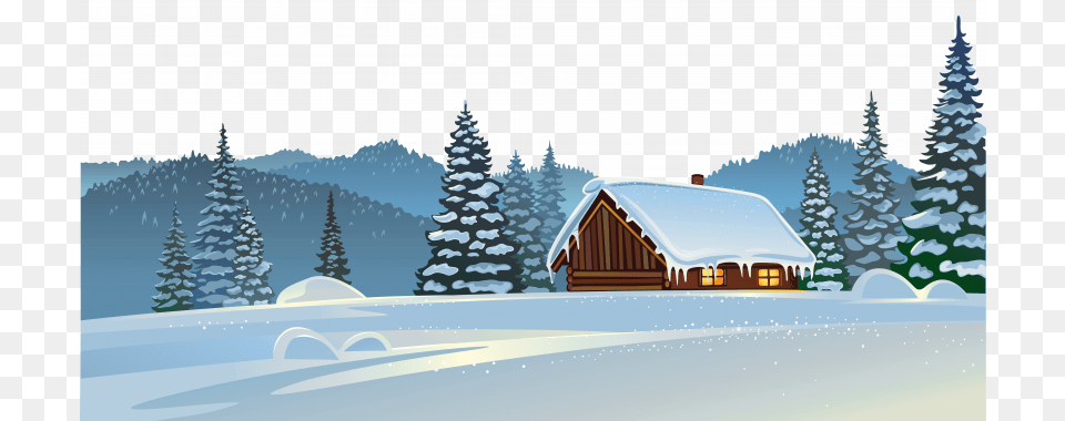 Snow On The Ground Clipart, Tree, Plant, Architecture, Building Free Png
