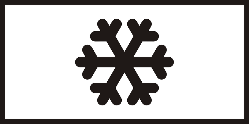 Snow Or Ice Sign In Hungary Clipart, Nature, Outdoors, Snowflake, Leaf Png Image