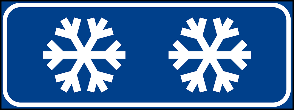 Snow Or Ice Sign In Italy Clipart, Nature, Outdoors, Snowflake, First Aid Free Png