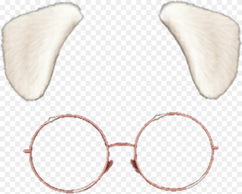 Snow Particles Circle, Accessories, Glasses Png Image