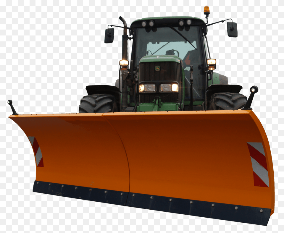 Snow Plough For Tractor, Machine, Bulldozer, Snowplow, Transportation Free Png