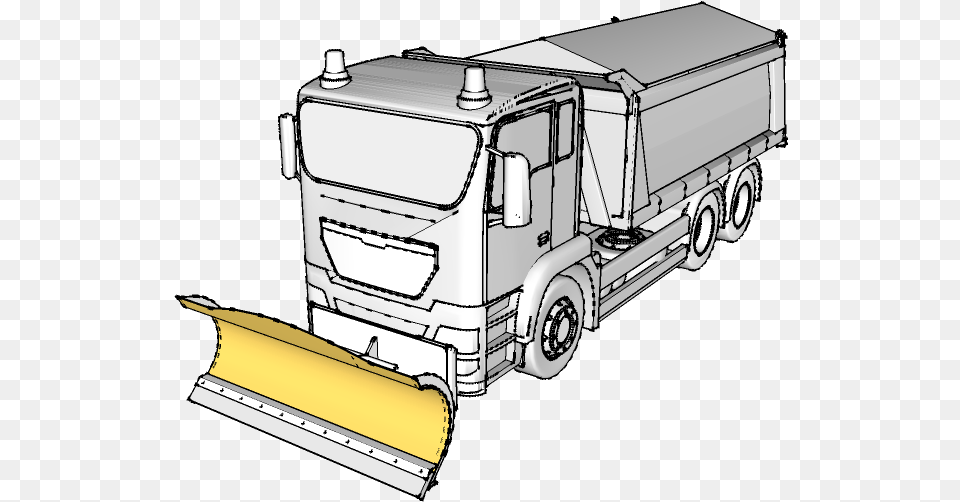 Snow Plow Blades In Hardox Steel Trailer Truck, Machine, Bulldozer, Wheel, Tractor Png