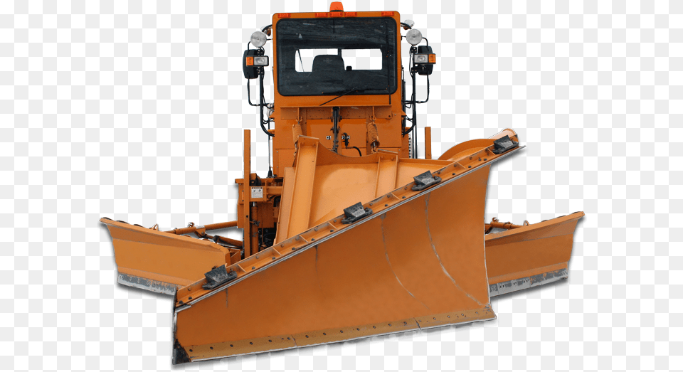 Snow Plow Blades Snow Plow, Machine, Bulldozer, Snowplow, Tractor Free Transparent Png
