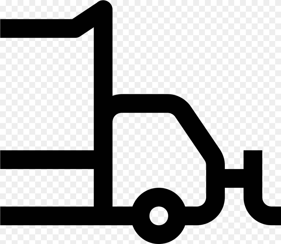 Snow Plow Icon, Gray Free Transparent Png