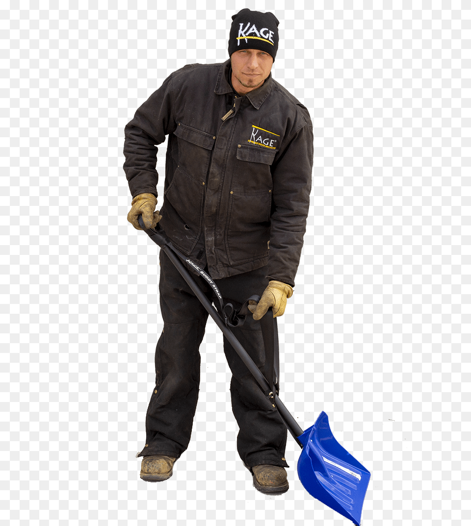 Snow Shovel Carrying Strap Shovel, Adult, Person, Man, Male Png