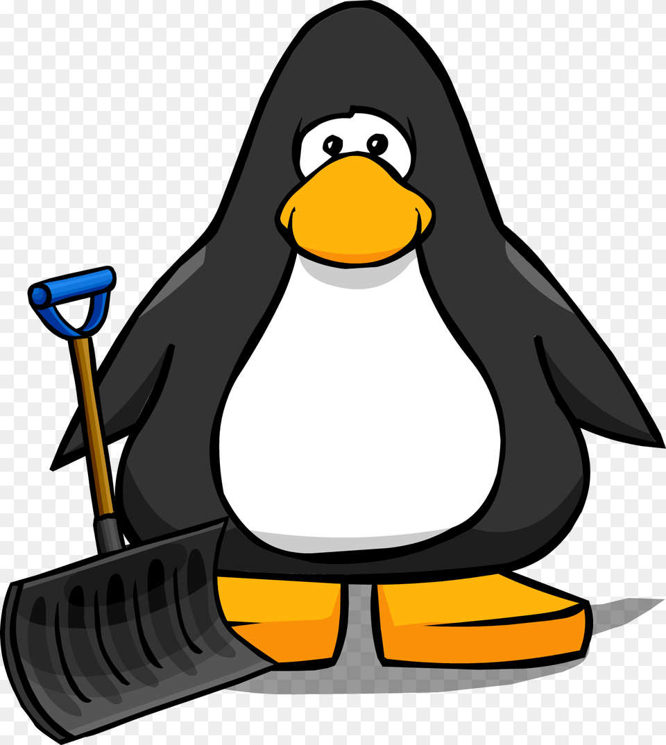 Snow Shovel From A Player Card Penguin With Hard Hat, Adult, Female, Person, Woman Png Image