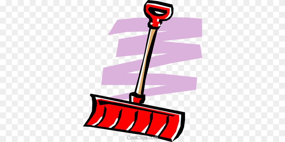Snow Shovel Royalty Vector Clip Art Illustration, Device, Tool Png Image