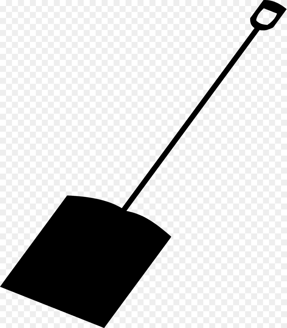 Snow Shovel Silhouette, Device, Tool, Bow, Weapon Free Png Download