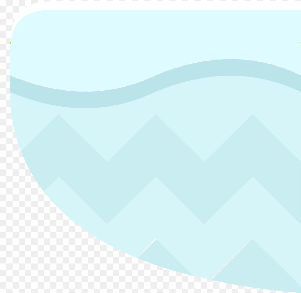 Snow Surface Zigzag Ice Platform Clipart, Nature, Outdoors, Tub, Sea Free Png Download