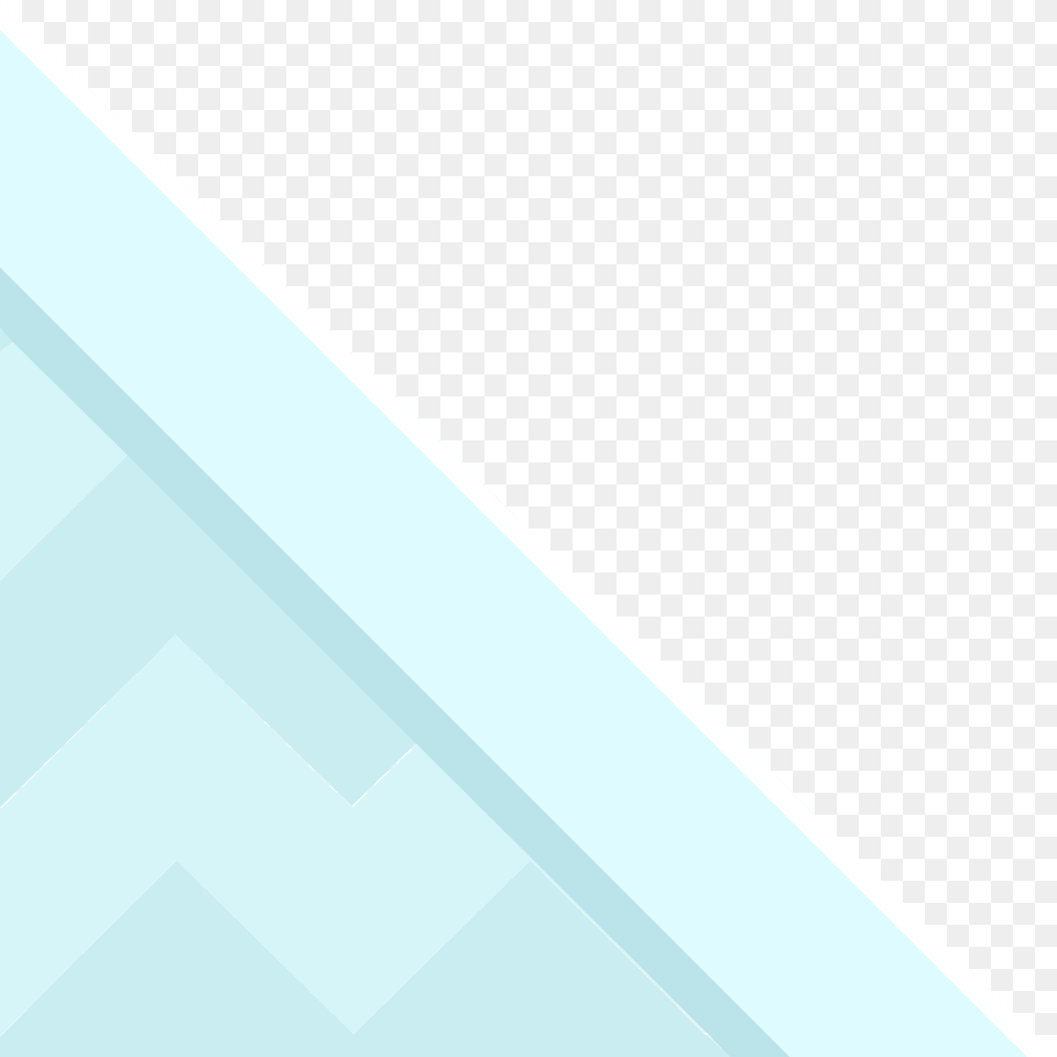 Snow Surface Zigzag Ice Platform Clipart, Green Free Png Download