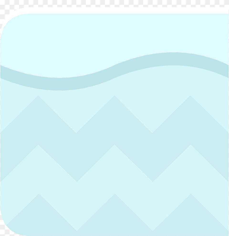 Snow Surface Zigzag Ice Platform Clipart Free Png Download