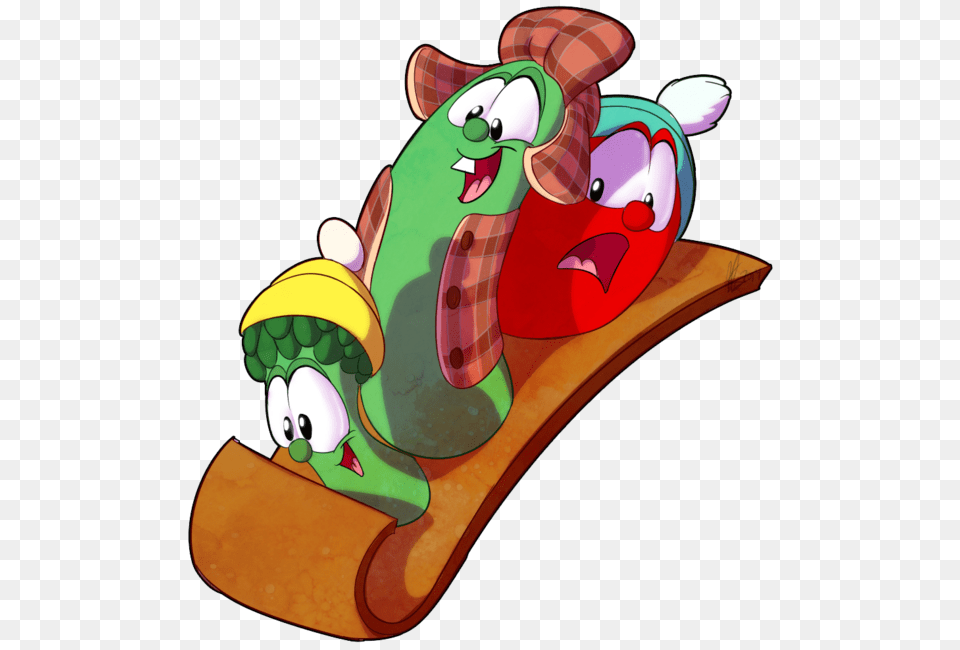 Snow Veggies, Cartoon Png Image