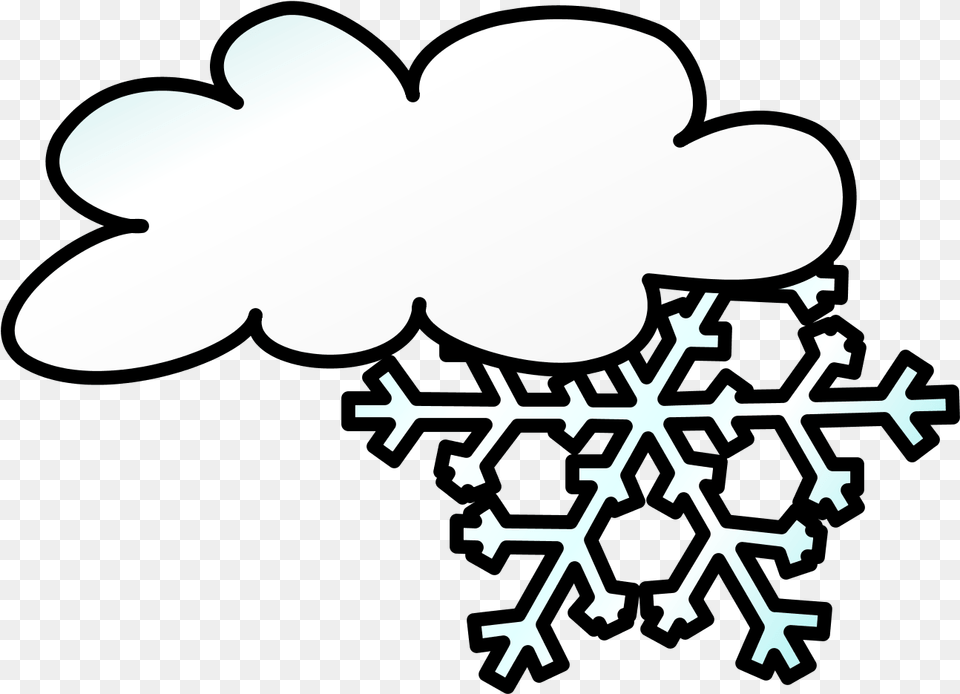 Snow Weather Winter Storm White Clip Art Black And White Weather, Nature, Outdoors, Snowflake, Animal Free Transparent Png