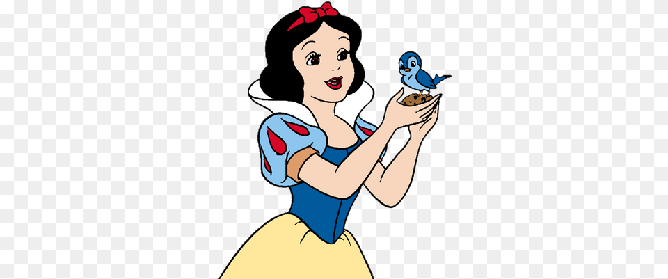 Snow White And Little Bird Snow White And The Bird, Adult, Female, Person, Woman Free Png Download