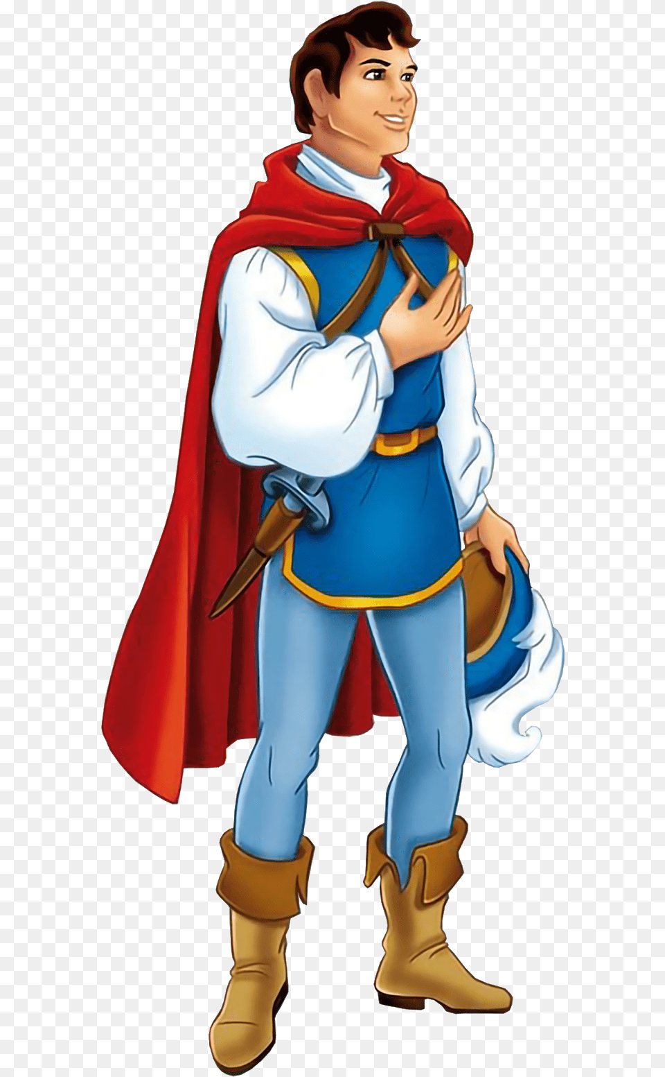 Snow White And Prince Charming Clipart Animal Crossing New Horizons Knight Outfit, Cape, Clothing, Adult, Person Free Transparent Png