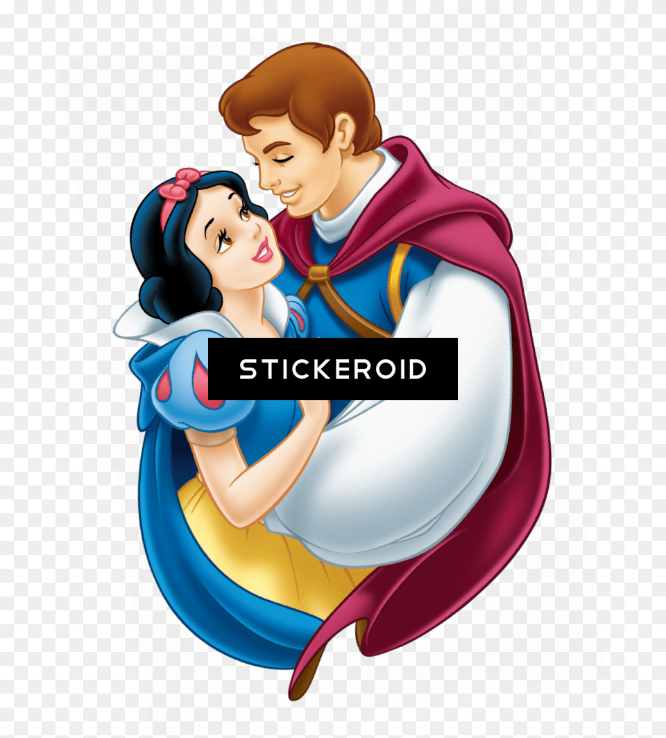 Snow White And Prince Disney Snow White And Prince Charming, Comics, Book, Publication, Cape Free Transparent Png