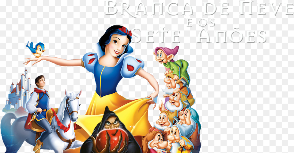 Snow White And The Seven Dwarfs, Adult, Publication, Person, Woman Free Png