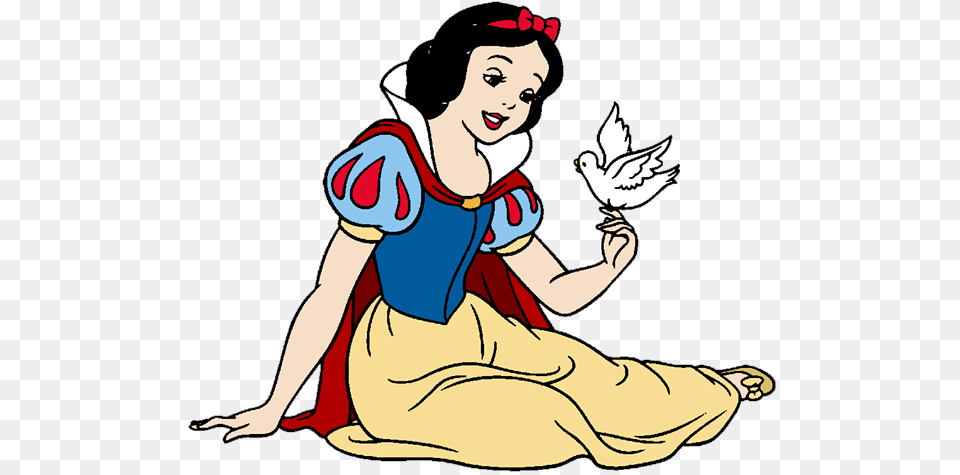 Snow White And The Seven Dwarfs Clipart Clipartmonk, Adult, Person, Female, Woman Free Png