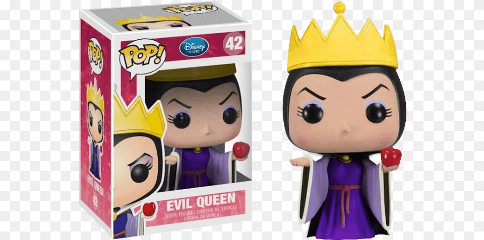 Snow White And The Seven Dwarfs Evil Queen Pop Vinyl Figure Funko Pop Disney Snow White, Baby, Person, Face, Head Free Png