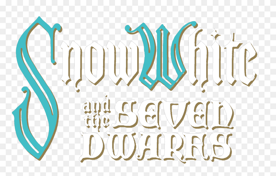 Snow White And The Seven Dwarfs Logo, Text, Dynamite, Weapon Png Image