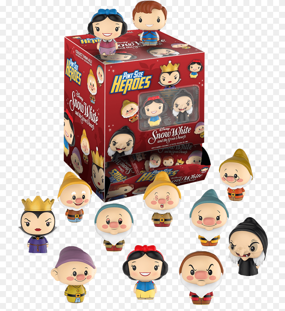 Snow White And The Seven Dwarfs Pint Size Heroes Snow White, Doll, Toy, Baby, Person Free Png