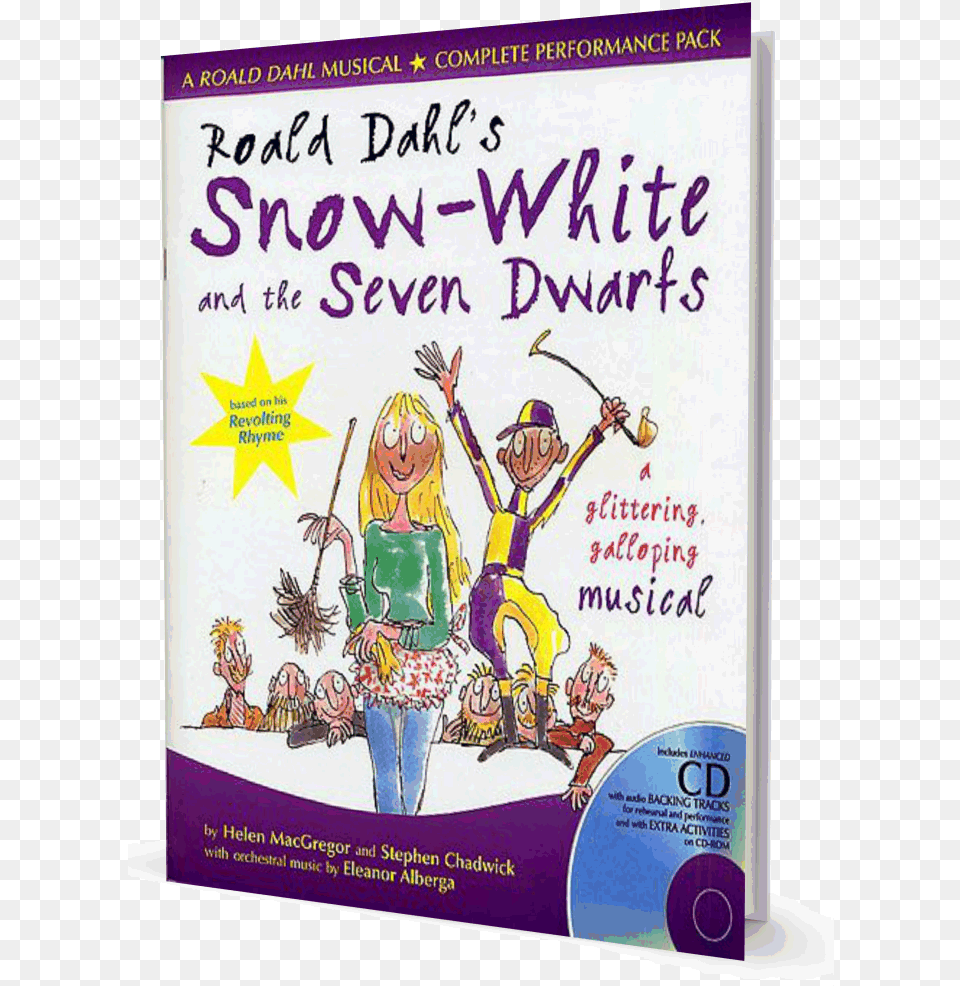 Snow White And The Seven Dwarfs Roald Dahl Revolting Rhymes Snow White And The Seven Dwarfs, Book, Publication, Comics, Person Free Png Download