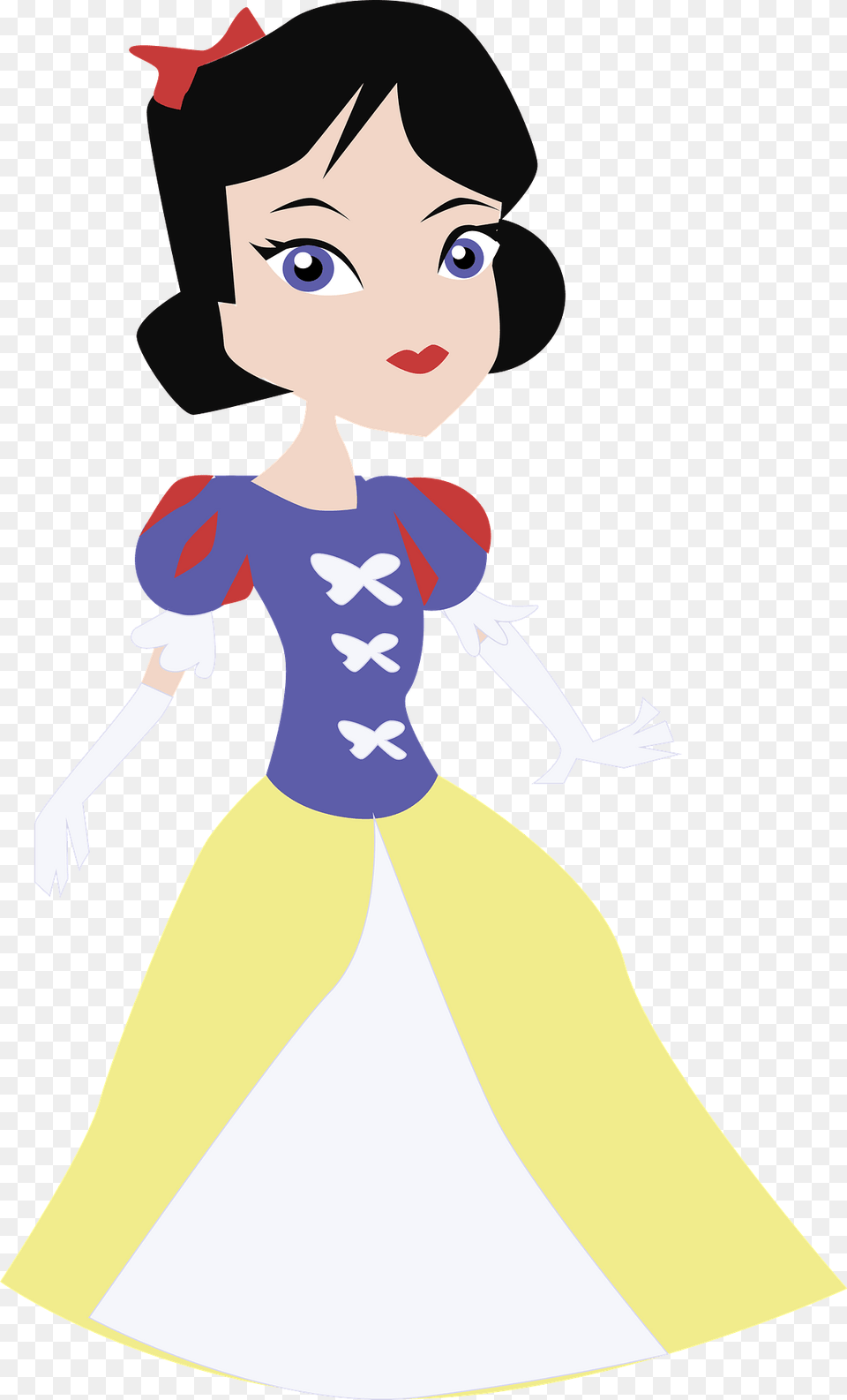 Snow White Clipart, Baby, Person, Publication, Comics Free Png Download