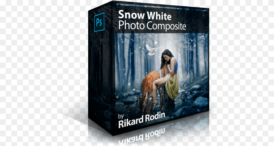 Snow White Composite, Wildlife, Animal, Mammal, Deer Free Png