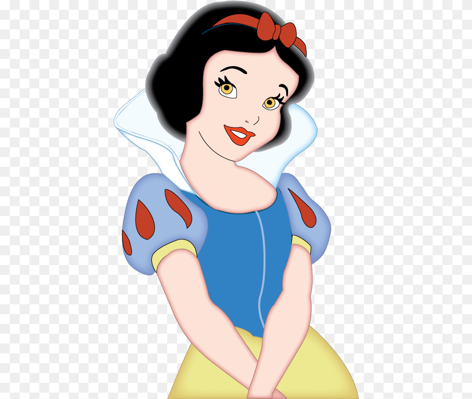 Snow White Drawn In Illustrator Cartoon, Baby, Person, Face, Head Free Png Download