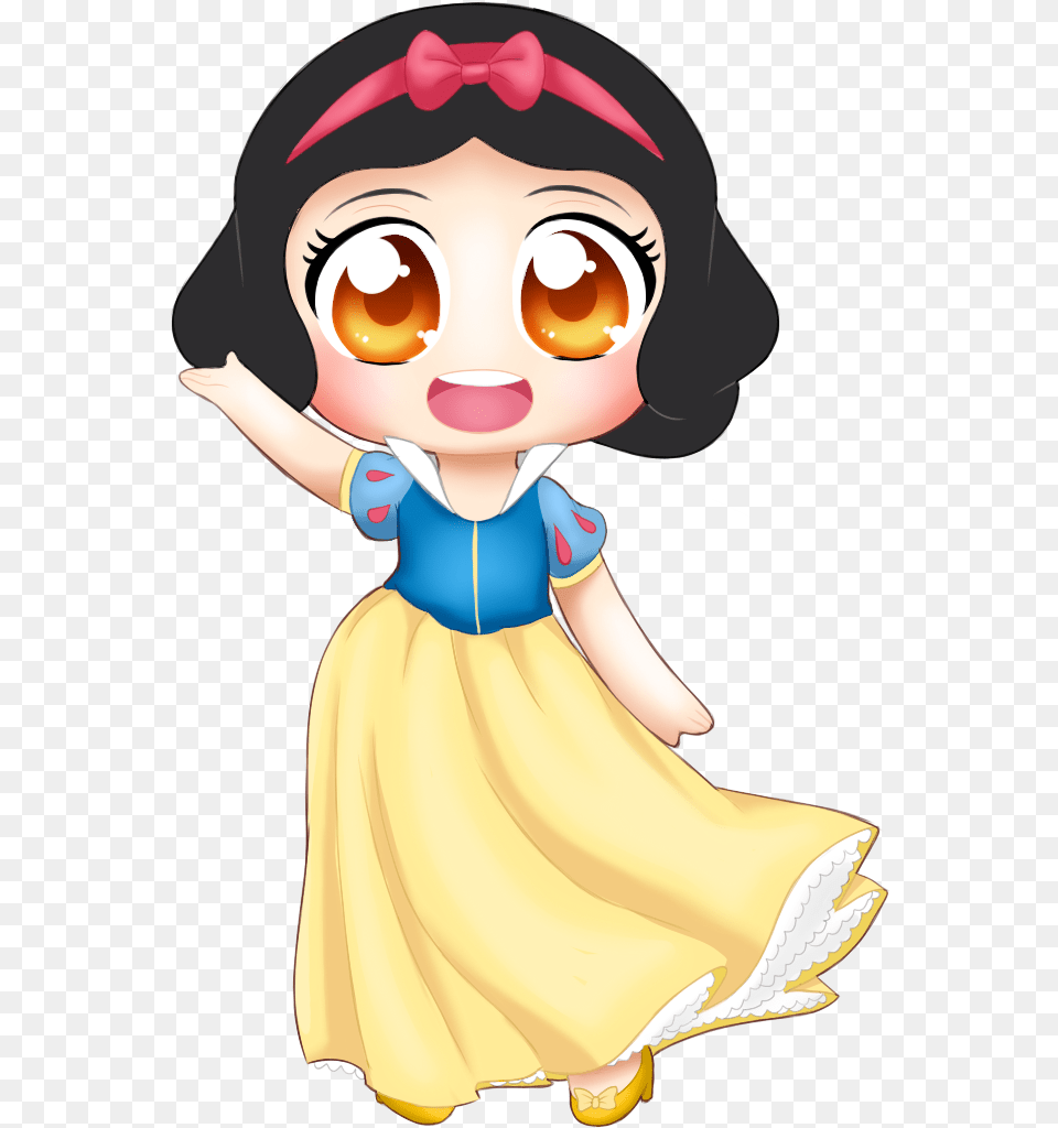 Snow White Evil Queen Belle Drawing Disney Princess Disney Princess Snow White Chibi, Baby, Doll, Person, Toy Png Image