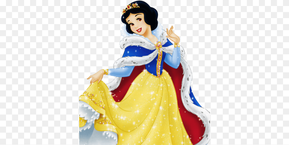 Snow White In Her New Sparkling Winter Dress Snow White Disney Winter, Figurine, Dancing, Leisure Activities, Person Png