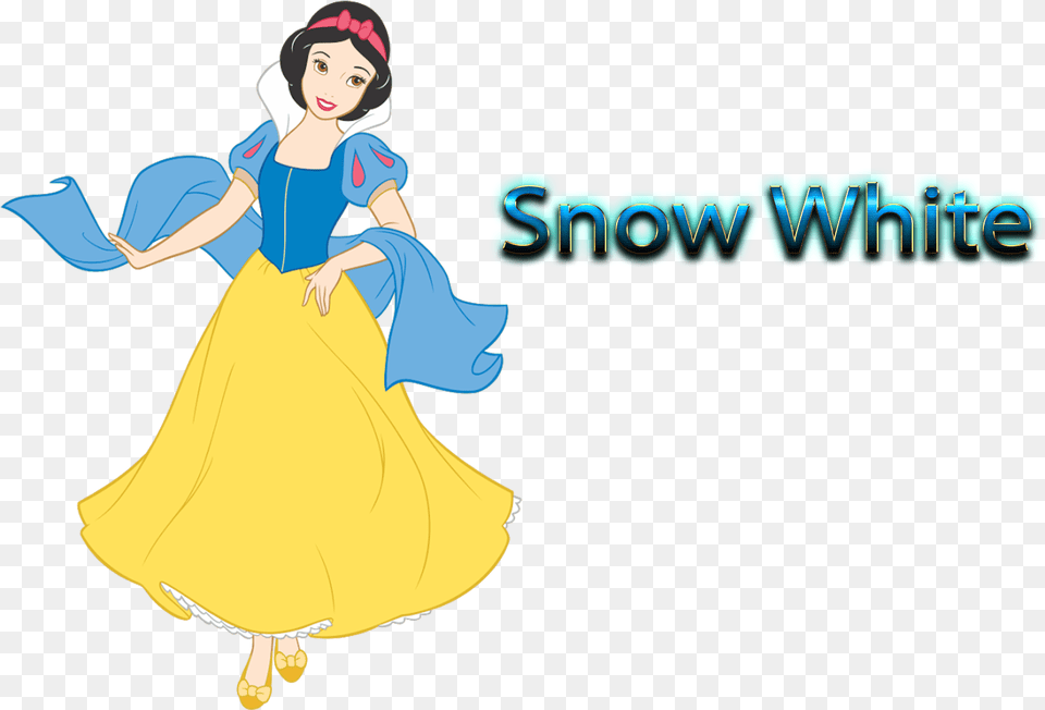 Snow White Logo Snow White 3d Model, Book, Publication, Clothing, Comics Free Png Download