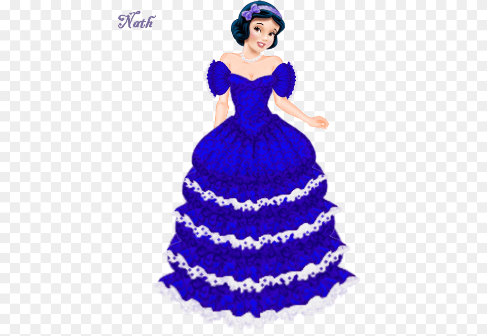Snow White Royal Debut Disney Lifesize Standup Poster, Clothing, Dress, Gown, Fashion Png