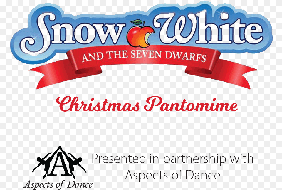 Snow White U0026 The Seven Dwarfs Christmas Pantomime Graphic Design, Logo, Dynamite, Weapon Png Image