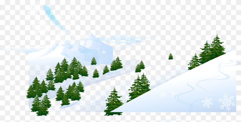 Snow Winter Photography Clip Art Posters Background Winter Vector, Fir, Plant, Tree, Nature Free Png
