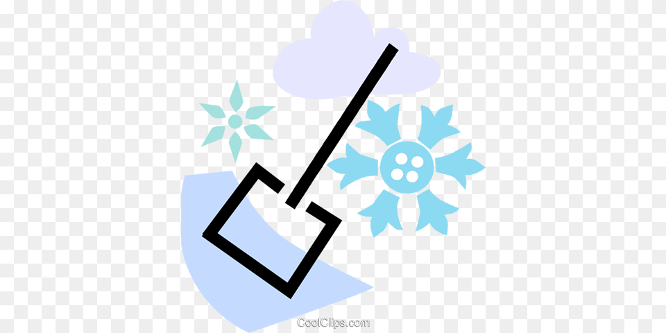 Snow With Snow Shovel Royalty Free Vector Clip Art Illustration, Device, Outdoors Png