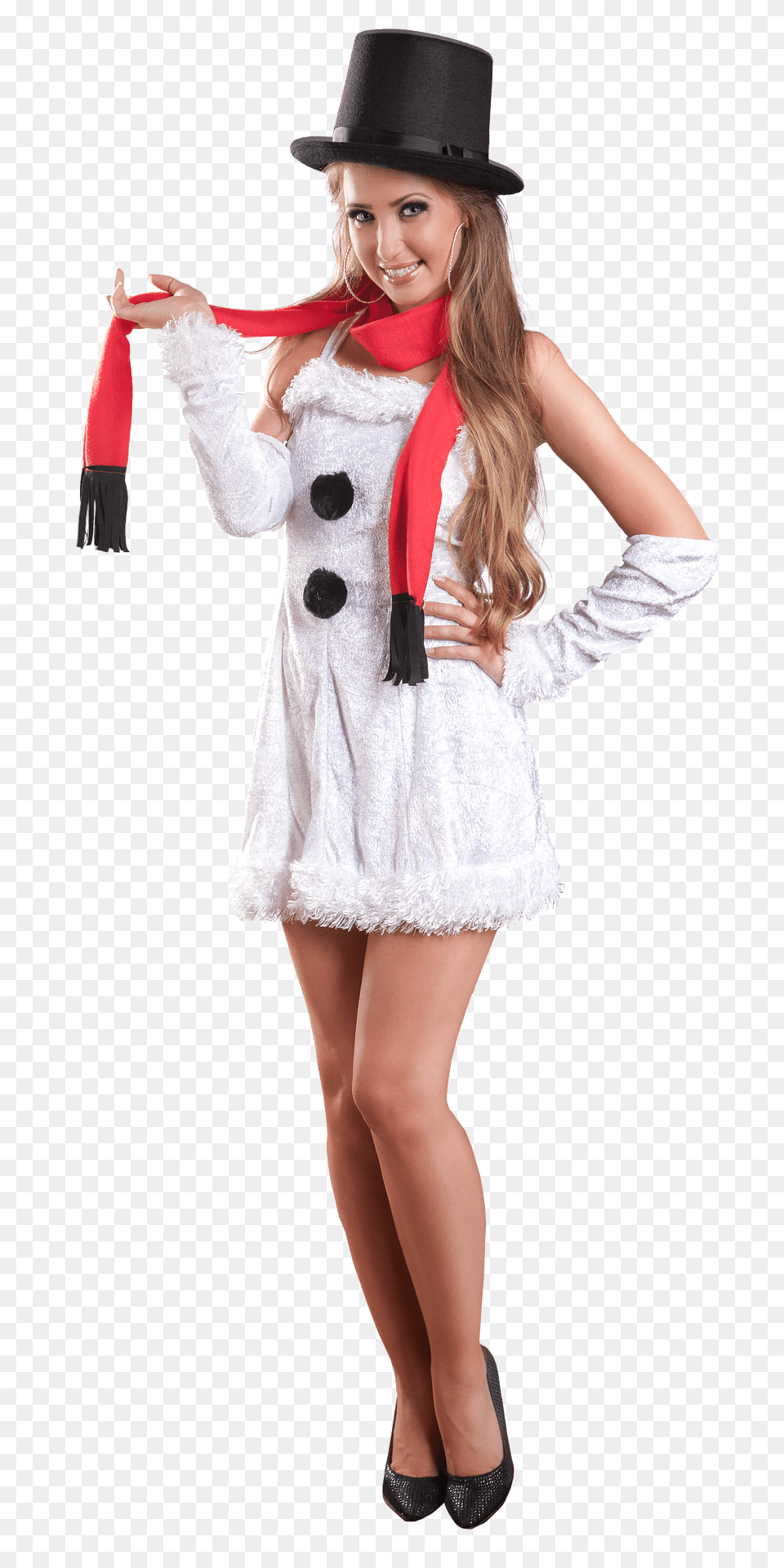 Snow Woman Portrait, Clothing, Photography, Costume Free Png Download