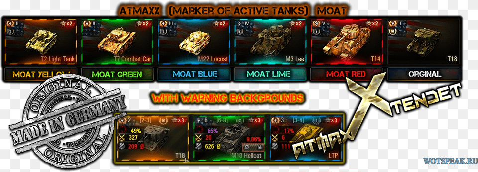 Snow World Of Tanks Mods 0917 Colored Lights Selected In Pc Game, Scoreboard Free Transparent Png