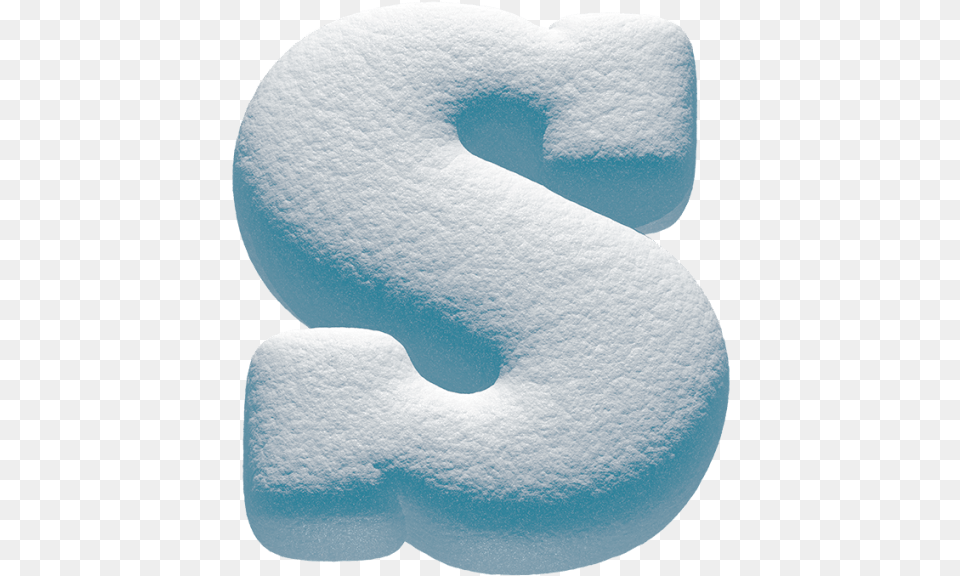 Snowball Font Letter S Snow, Cushion, Home Decor, Text, Symbol Free Png Download